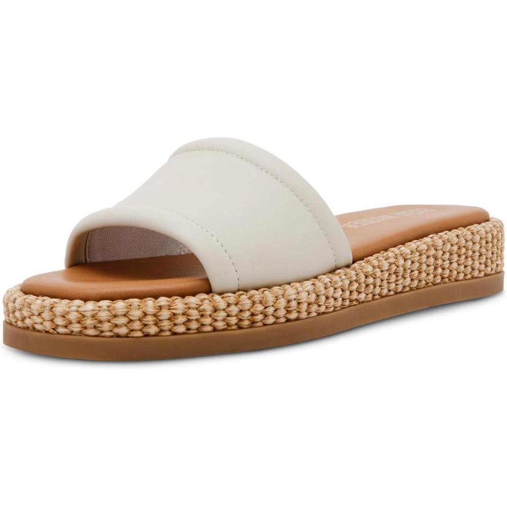 image:imageSteve Madden Womens Boardwalk Slide SandalBone Leather