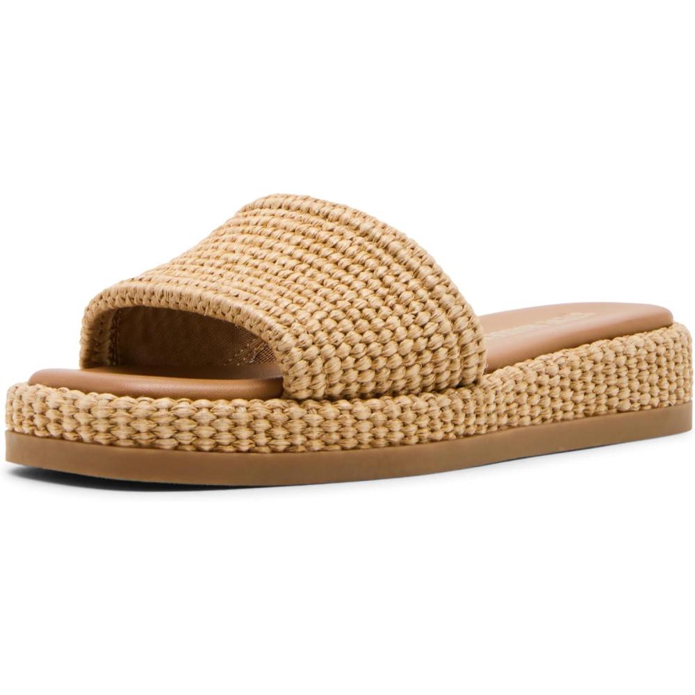 image:imageSteve Madden Womens Boardwalk Slide SandalNatural Raffia
