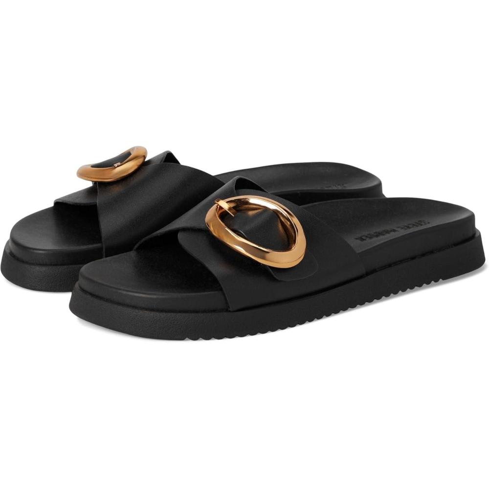 image:imageSteve Madden Womens Mandie Slide SandalBlack Leather