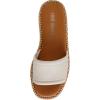 Steve Madden Women’s Boardwalk Slide Sandal(Bone Leather)
