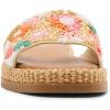 Steve Madden Women’s Boardwalk Slide Sandal(Floral Multi)