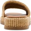 Steve Madden Women’s Boardwalk Slide Sandal(Natural Raffia)