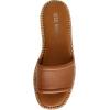 Steve Madden Women’s Boardwalk Slide Sandal(Tan Leather)