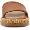 Steve Madden Women’s Boardwalk Slide Sandal(Tan Leather)