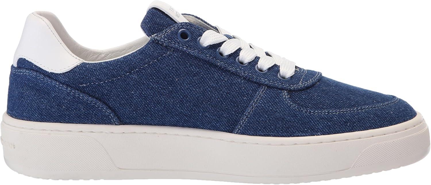 image:imageStuart Weitzman Womens Courtside Pearl SneakerWashedWhite
