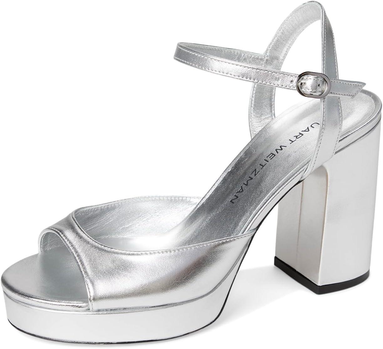 image:imageStuart Weitzman Womens Dayna Ii PlatformSilver