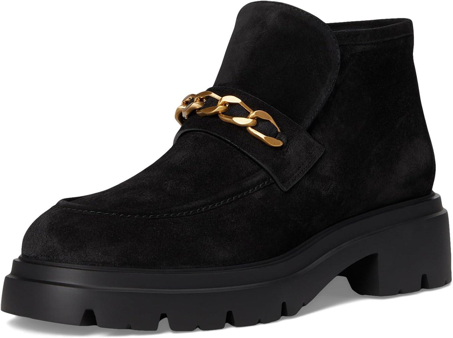 image:imageStuart Weitzman Womens Soluxe Hudson Chukka LoaferBlack