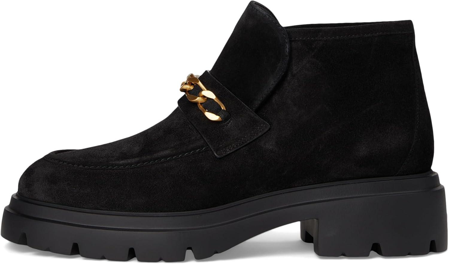 image:imageStuart Weitzman Womens Soluxe Hudson Chukka LoaferBlack