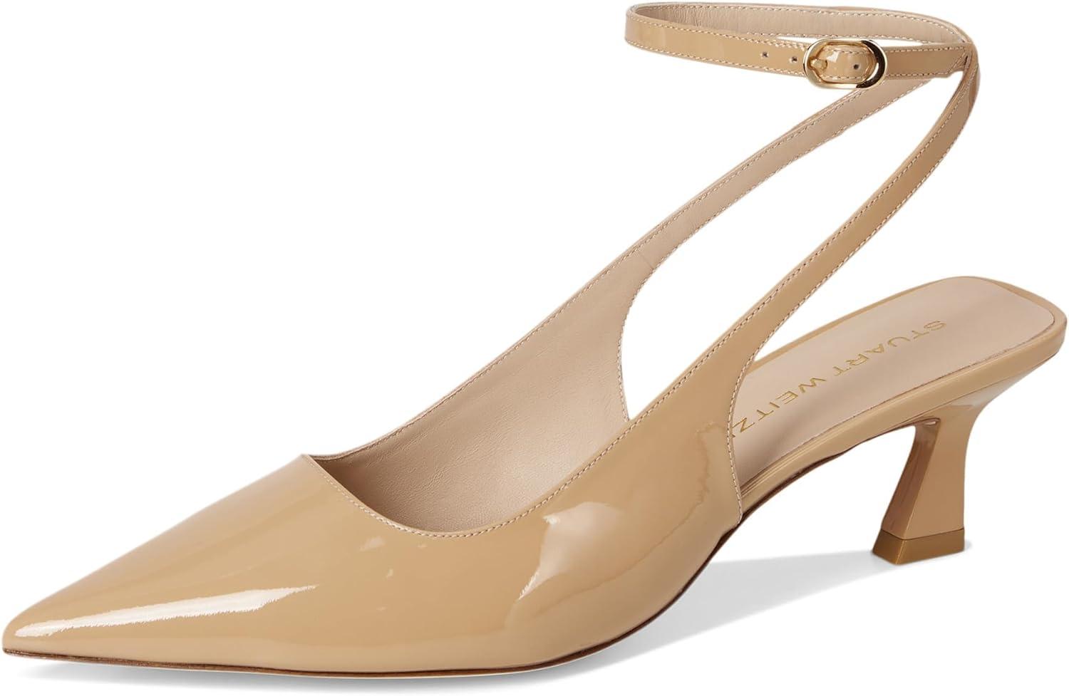 image:imageStuart Weitzman Womens Vinnie 50 Strap PumpAdobe
