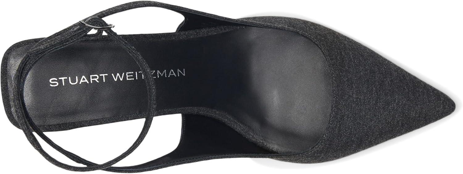 image:imageStuart Weitzman Womens Vinnie 50 Strap PumpCharcoal
