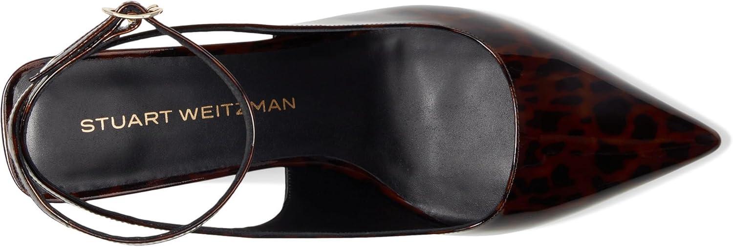 image:imageStuart Weitzman Womens Vinnie 50 Strap PumpDark Brown