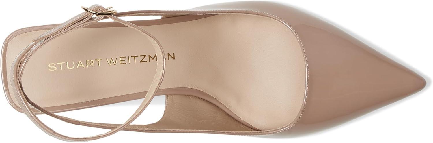 image:imageStuart Weitzman Womens Vinnie 50 Strap PumpFawn