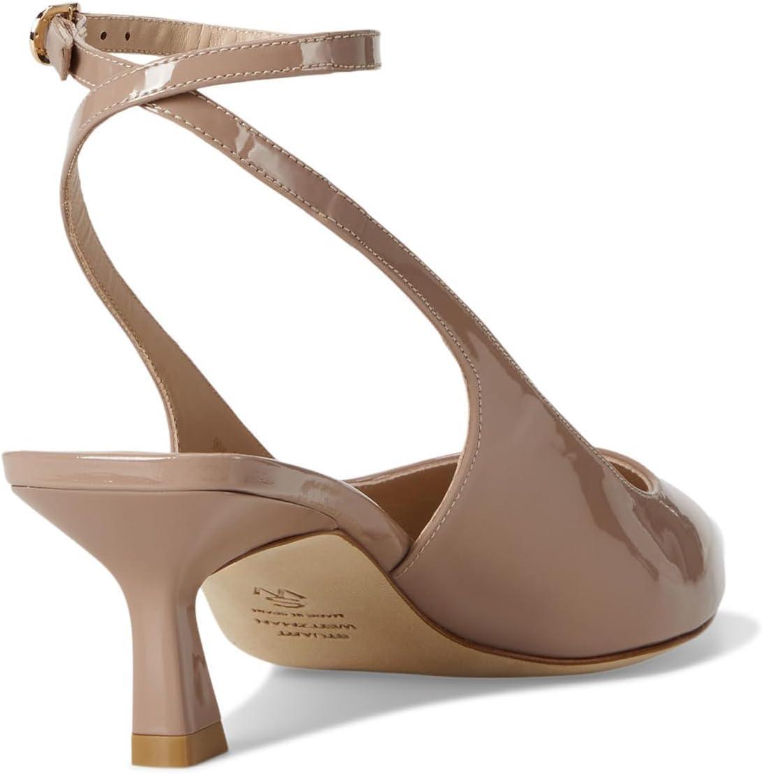 image:imageStuart Weitzman Womens Vinnie 50 Strap PumpFawn