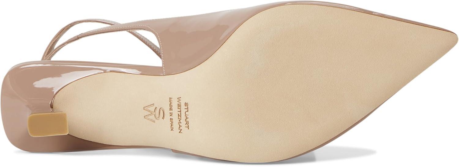 image:imageStuart Weitzman Womens Vinnie 50 Strap PumpFawn