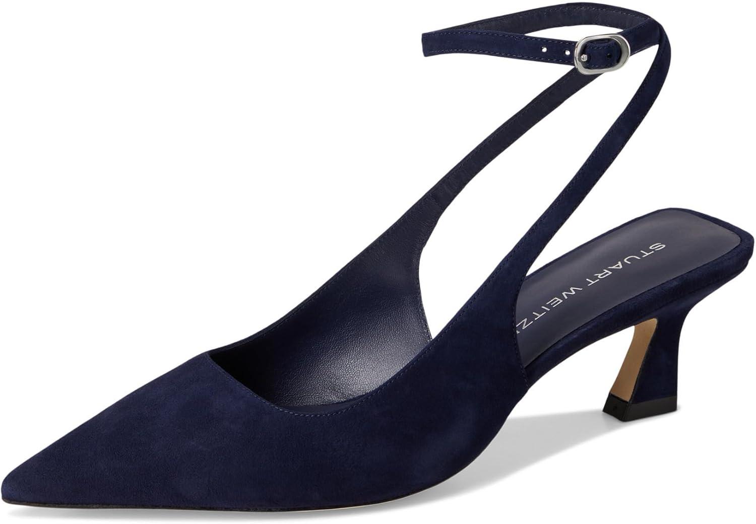 image:imageStuart Weitzman Womens Vinnie 50 Strap PumpNice Blue