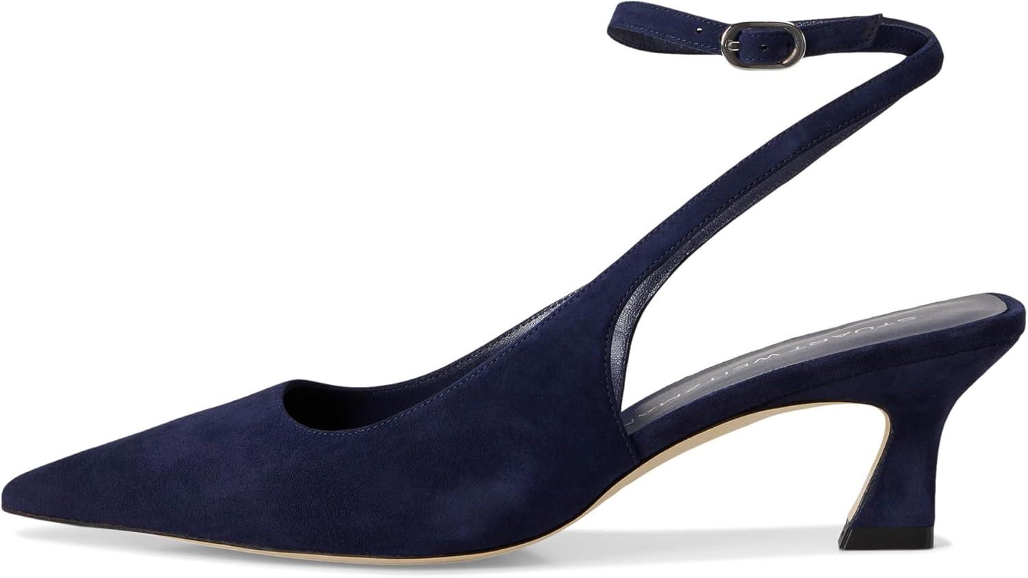 image:imageStuart Weitzman Womens Vinnie 50 Strap PumpNice Blue