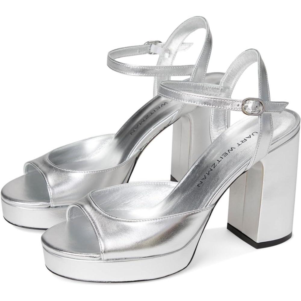 image:imageStuart Weitzman Womens Dayna Ii PlatformSilver