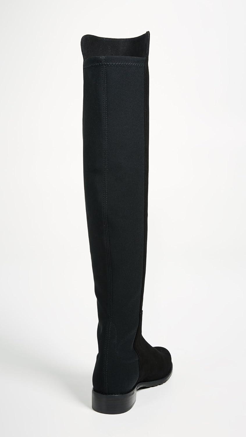 image:imageStuart Weitzman Womens 5050 Flat BootsBlack