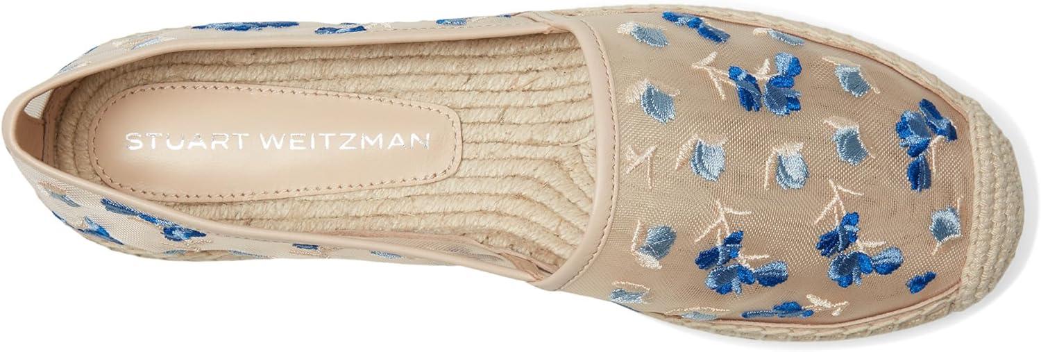 image:imageStuart Weitzman Womens Bareitall Espadrille PlatformCielo MultiBarely Beige
