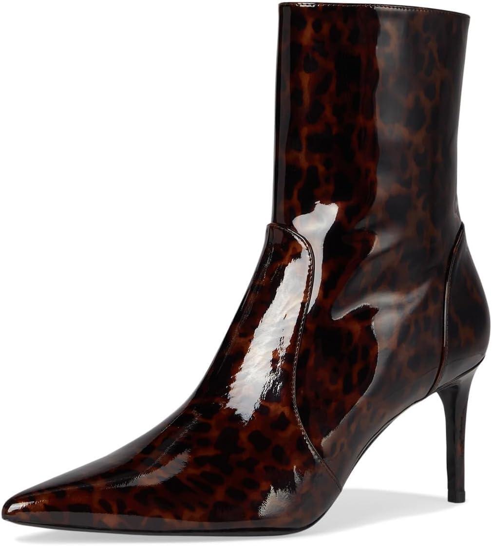 image:imageStuart Weitzman Womens Stuart Power Zip 75 Ankle BootDark Brown