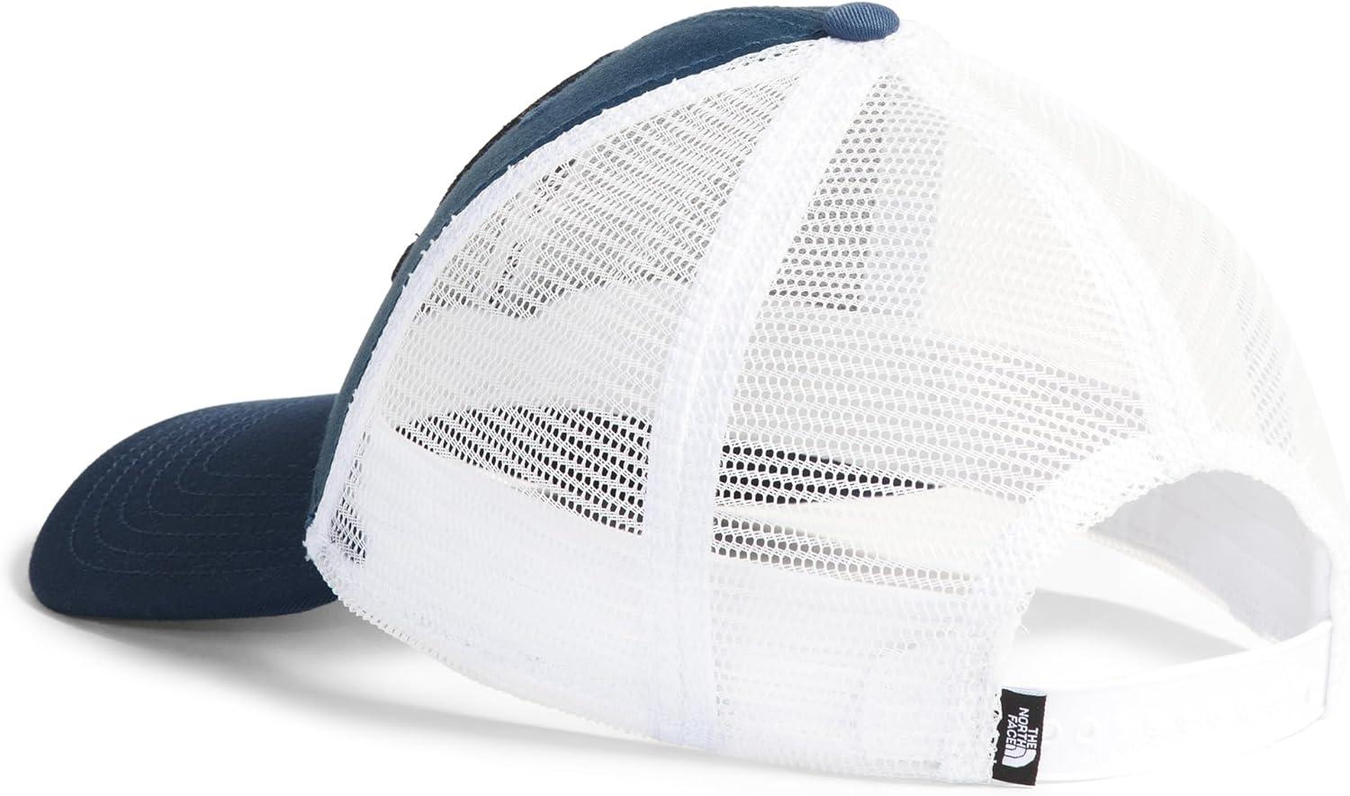 image:imageTHE NORTH FACE Mudder Trucker Baseball Cap Classic Fit Snapback Hat for Men ampamp Women With Flashdry Sweatband BreathableSummit NavyShady BlueBrew Patch