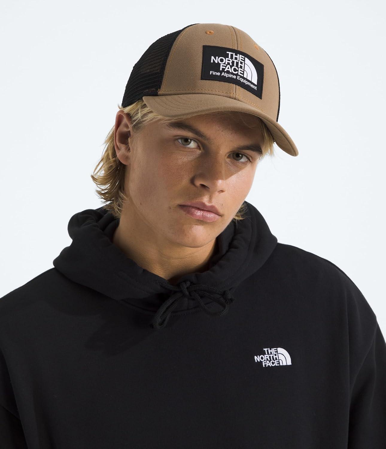 image:imageTHE NORTH FACE Mudder Trucker Baseball Cap Classic Fit Snapback Hat for Men ampamp Women With Flashdry Sweatband BreathableUtility BrownTnf Black