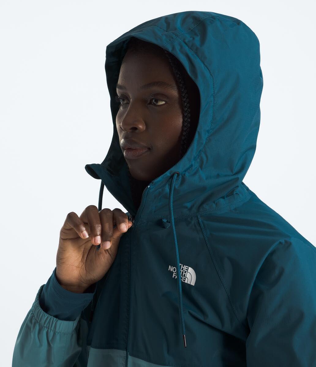 image:imageTHE NORTH FACE Womens Antora Rain Hoodie Standard and Plus SizeMidnight PetrolAlgae Blue