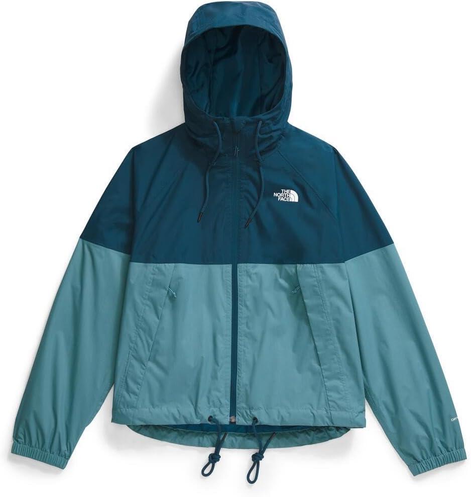 image:imageTHE NORTH FACE Womens Antora Rain Hoodie Standard and Plus SizeMidnight PetrolAlgae Blue