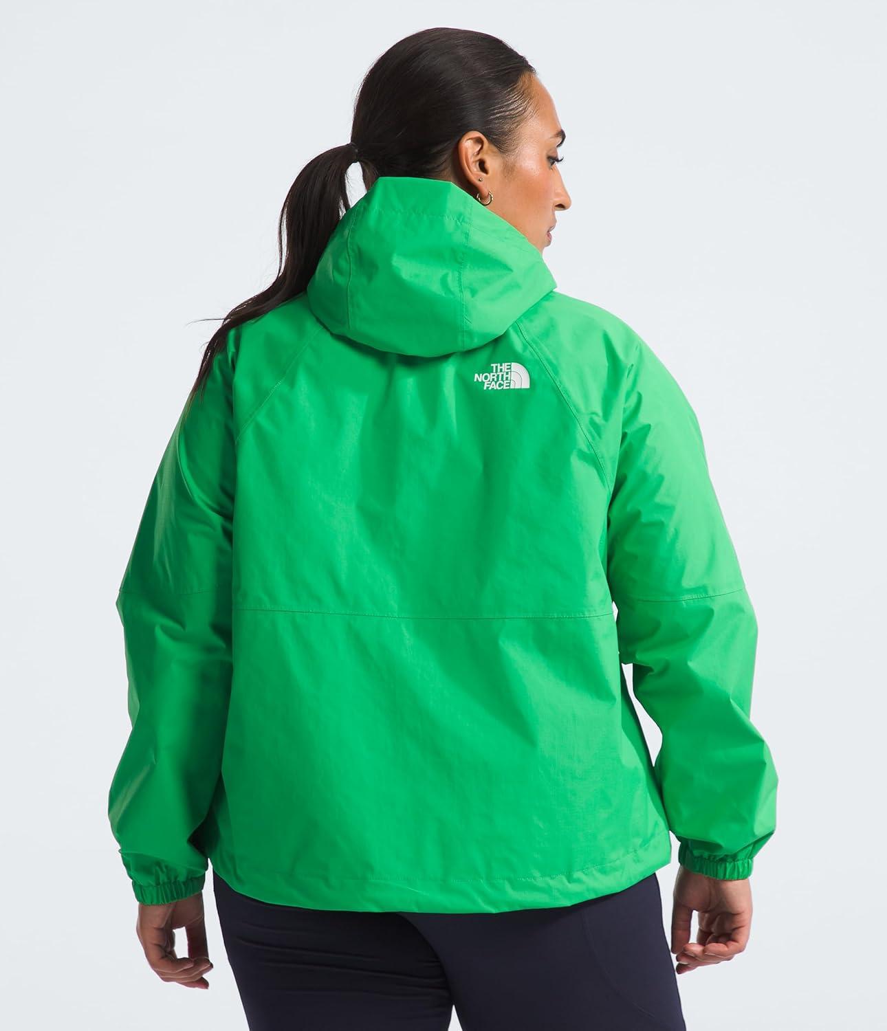 image:imageTHE NORTH FACE Womens Antora Rain Hoodie Standard and Plus SizeOptic Emerald