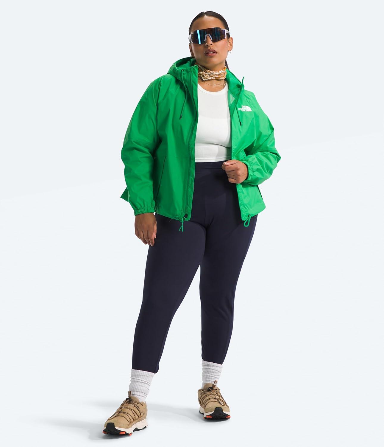 image:imageTHE NORTH FACE Womens Antora Rain Hoodie Standard and Plus SizeOptic Emerald