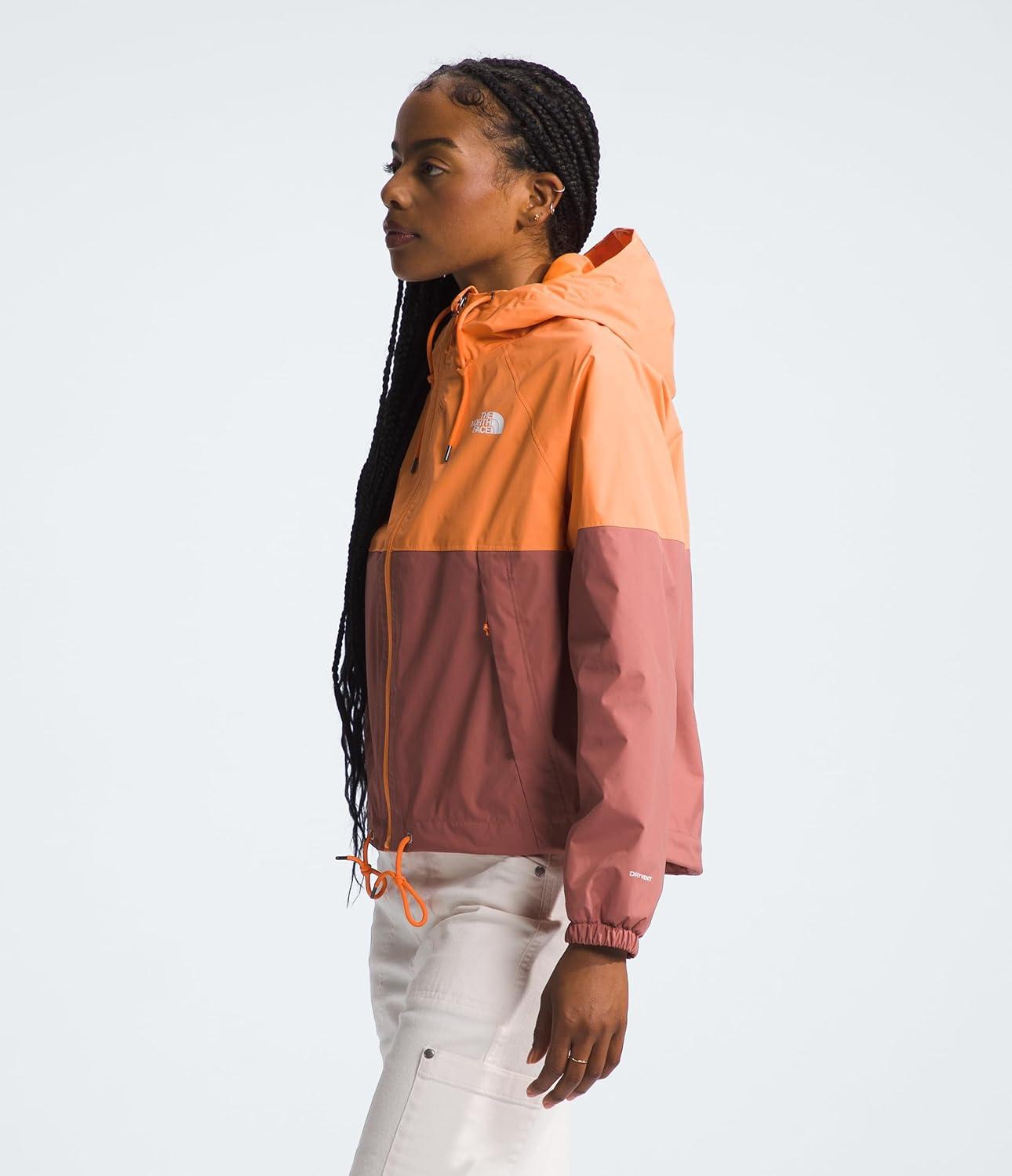 image:imageTHE NORTH FACE Womens Antora Rain Hoodie Standard and Plus SizePeach GraniteLight Mahogany
