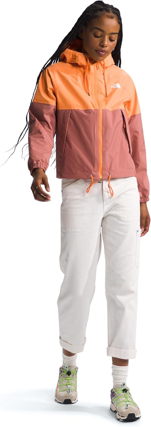 image:imageTHE NORTH FACE Womens Antora Rain Hoodie Standard and Plus SizePeach GraniteLight Mahogany