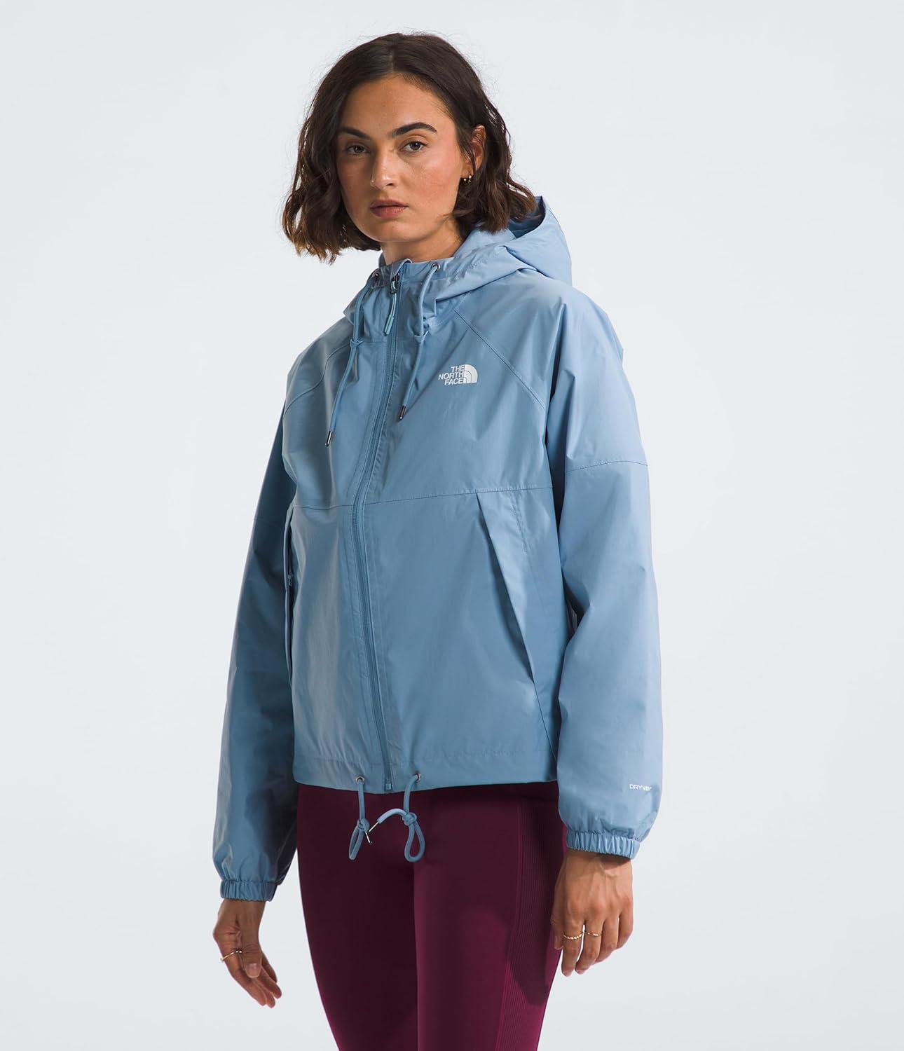 image:imageTHE NORTH FACE Womens Antora Rain Hoodie Standard and Plus SizeSteel Blue