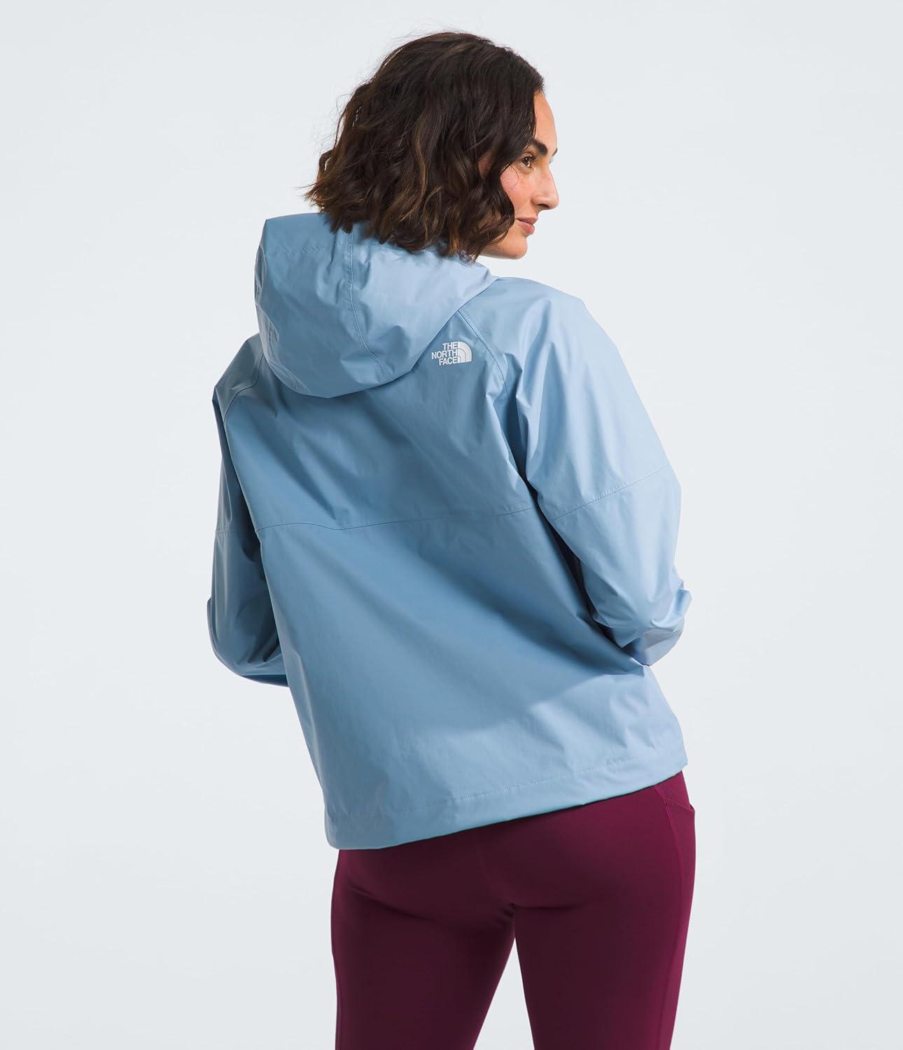 image:imageTHE NORTH FACE Womens Antora Rain Hoodie Standard and Plus SizeSteel Blue