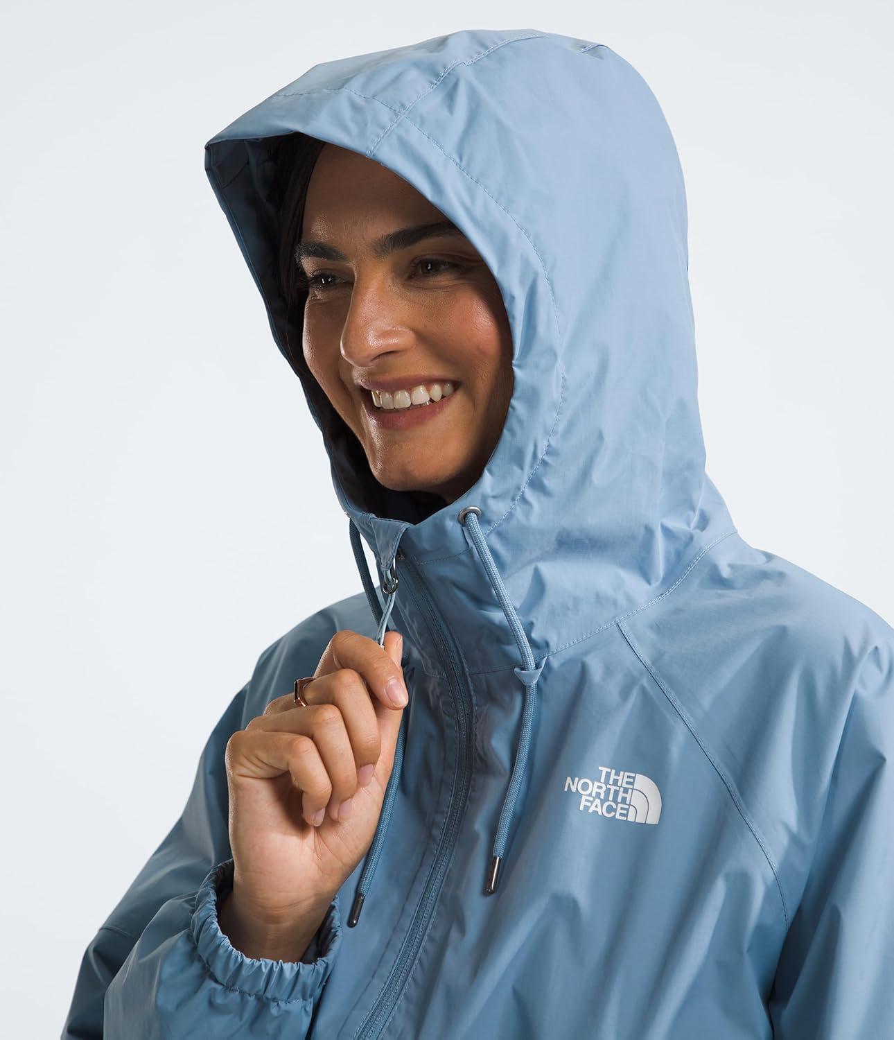 image:imageTHE NORTH FACE Womens Antora Rain Hoodie Standard and Plus SizeSteel Blue