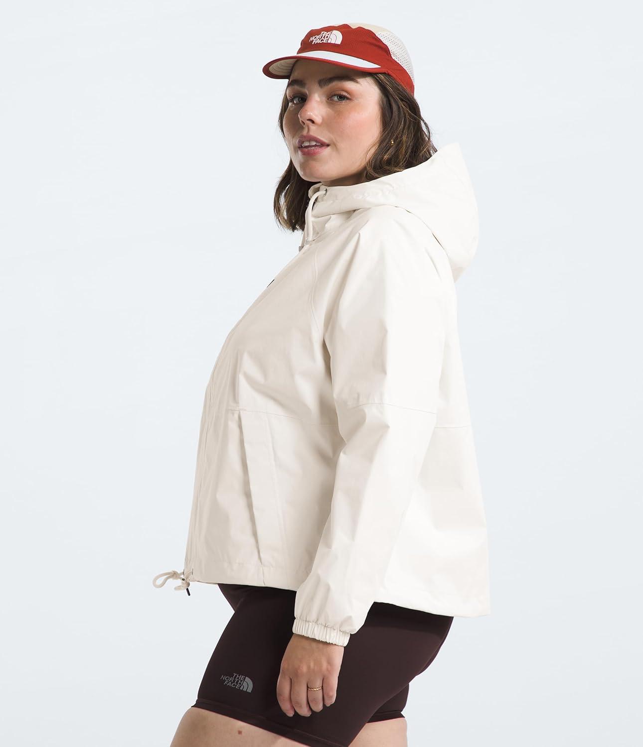 image:imageTHE NORTH FACE Womens Antora Rain Hoodie Standard and Plus SizeWhite Dune