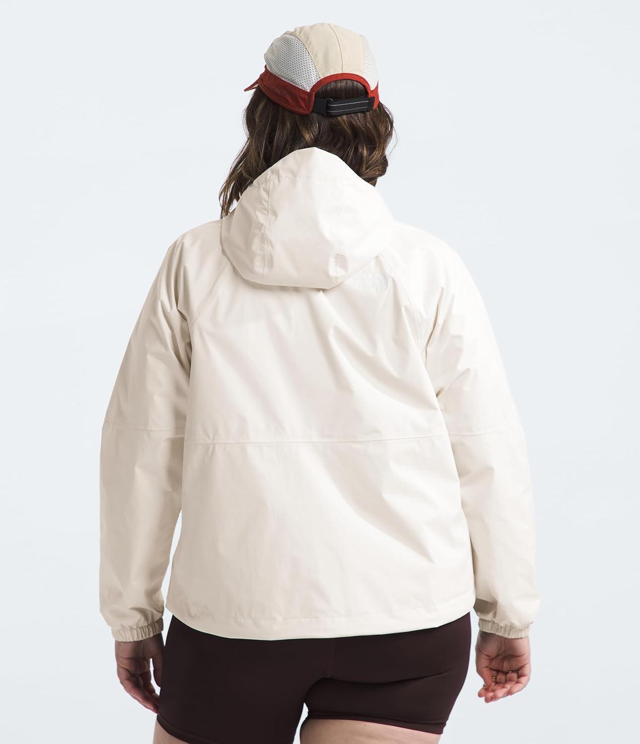 image:imageTHE NORTH FACE Womens Antora Rain Hoodie Standard and Plus SizeWhite Dune