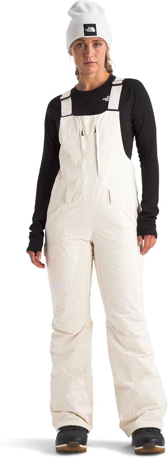 image:imageTHE NORTH FACE Womens Freedom Insulated Bib Standard and Plus SizeWhite Dune