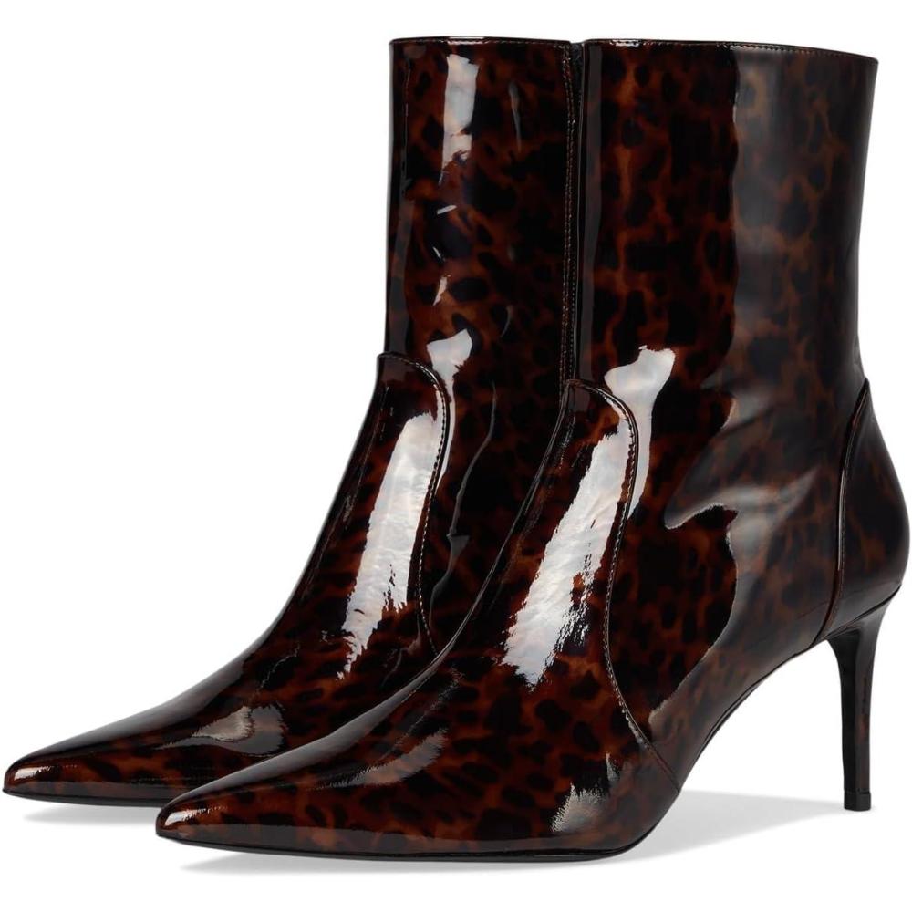 image:imageStuart Weitzman Womens Stuart Power Zip 75 Ankle BootDark Brown