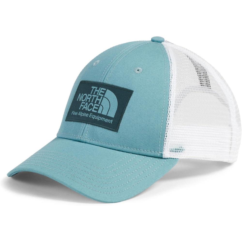 image:imageTHE NORTH FACE Mudder Trucker Baseball Cap Classic Fit Snapback Hat for Men ampamp Women With Flashdry Sweatband BreathableBlue EclipseSpace