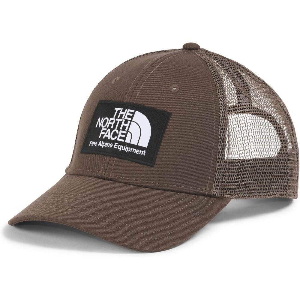 image:imageTHE NORTH FACE Mudder Trucker Baseball Cap Classic Fit Snapback Hat for Men ampamp Women With Flashdry Sweatband BreathableSmokey BrownMocha Brown
