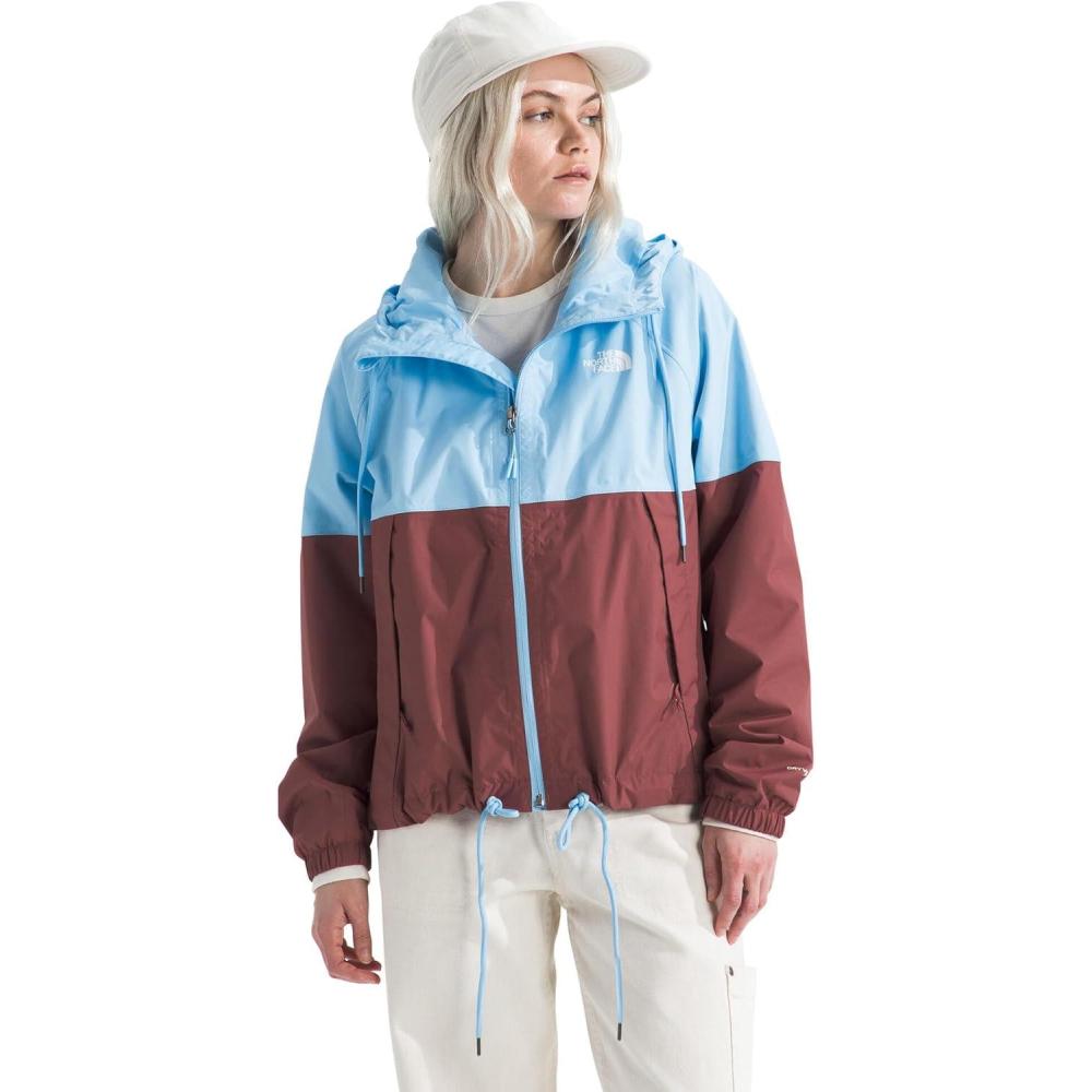image:imageTHE NORTH FACE Womens Antora Rain Hoodie Standard and Plus SizeCornflowerCanyon Dust