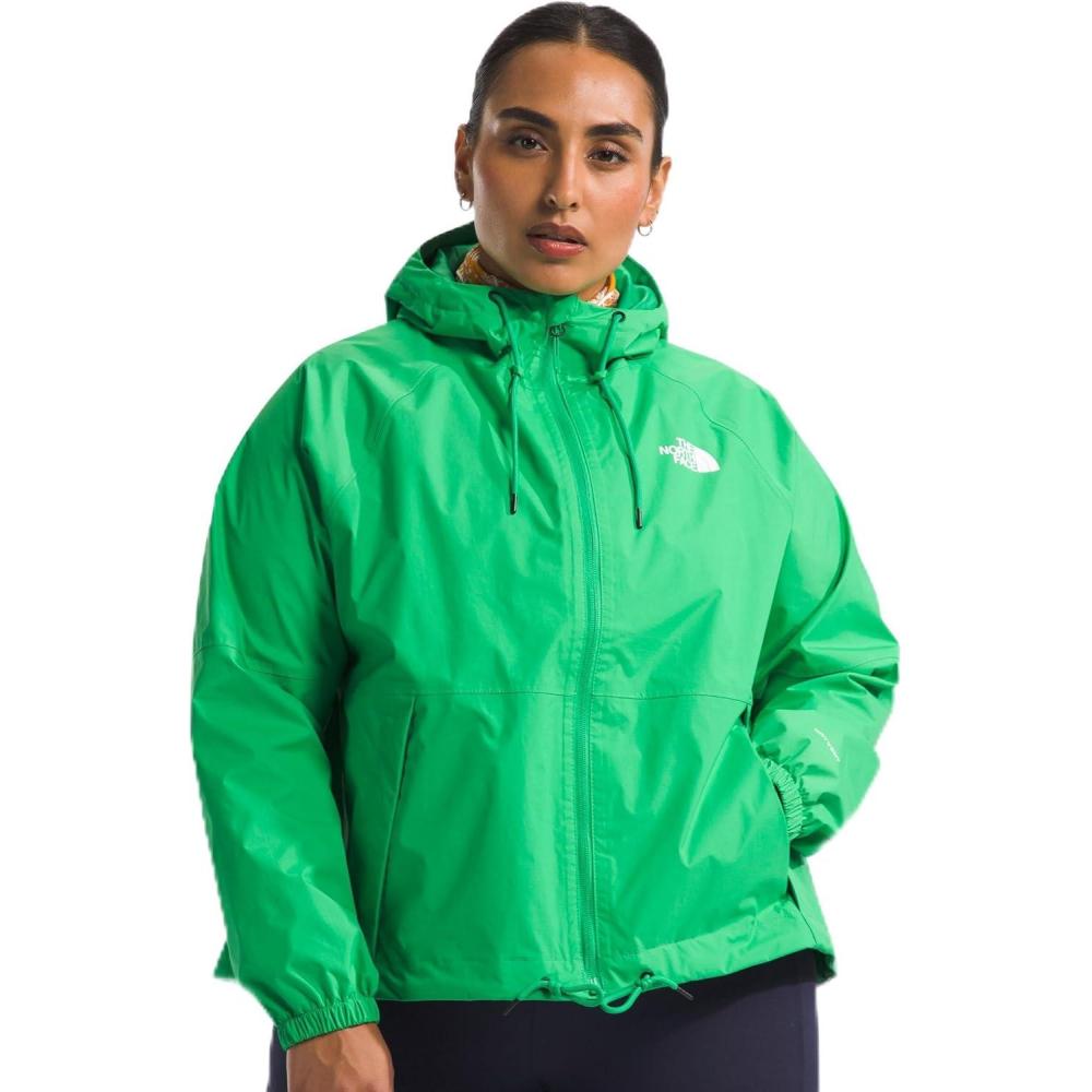 image:imageTHE NORTH FACE Womens Antora Rain Hoodie Standard and Plus SizeOptic Emerald