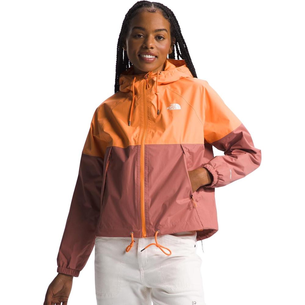 image:imageTHE NORTH FACE Womens Antora Rain Hoodie Standard and Plus SizePeach GraniteLight Mahogany
