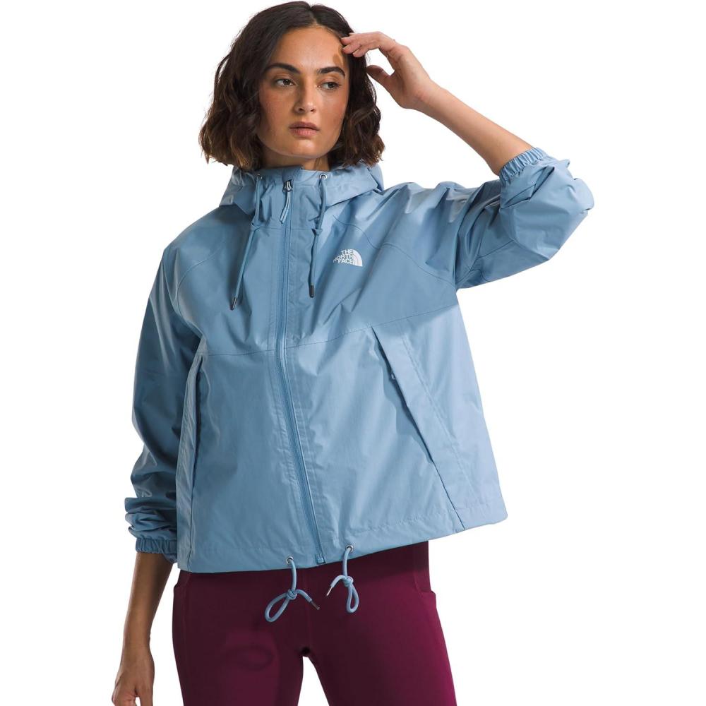 image:imageTHE NORTH FACE Womens Antora Rain Hoodie Standard and Plus SizeSteel Blue