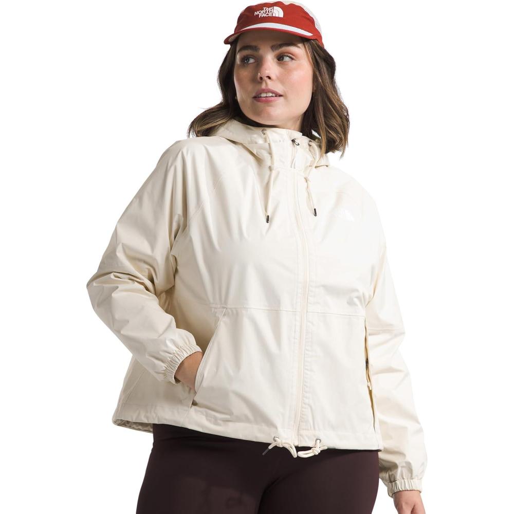 image:imageTHE NORTH FACE Womens Antora Rain Hoodie Standard and Plus SizeWhite Dune
