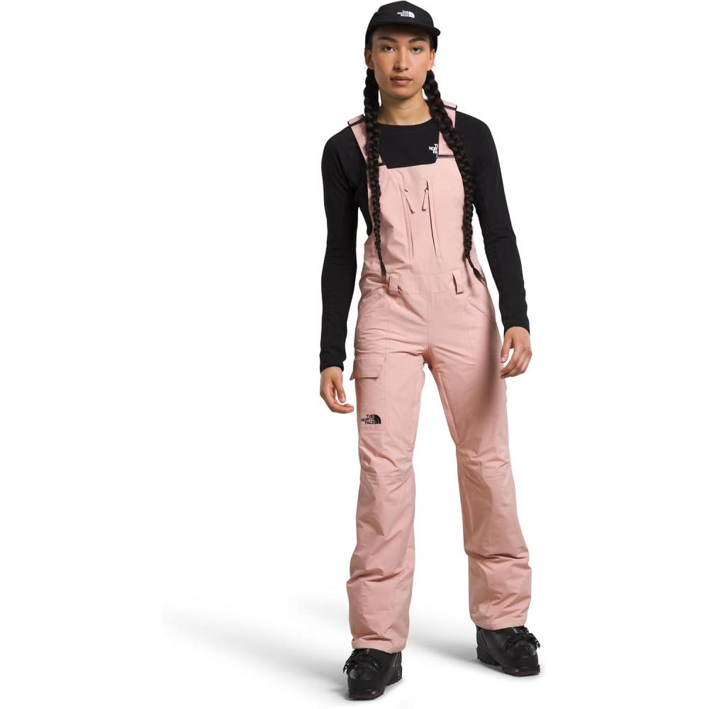 image:imageTHE NORTH FACE Womens Freedom Insulated Bib Standard and Plus SizePink Moss