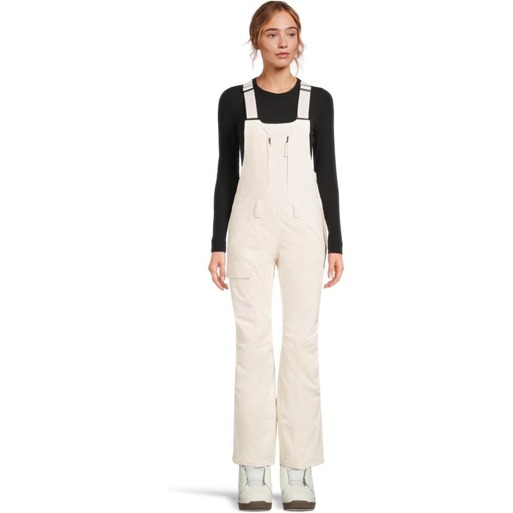 image:imageTHE NORTH FACE Womens Freedom Insulated Bib Standard and Plus SizeWhite Dune