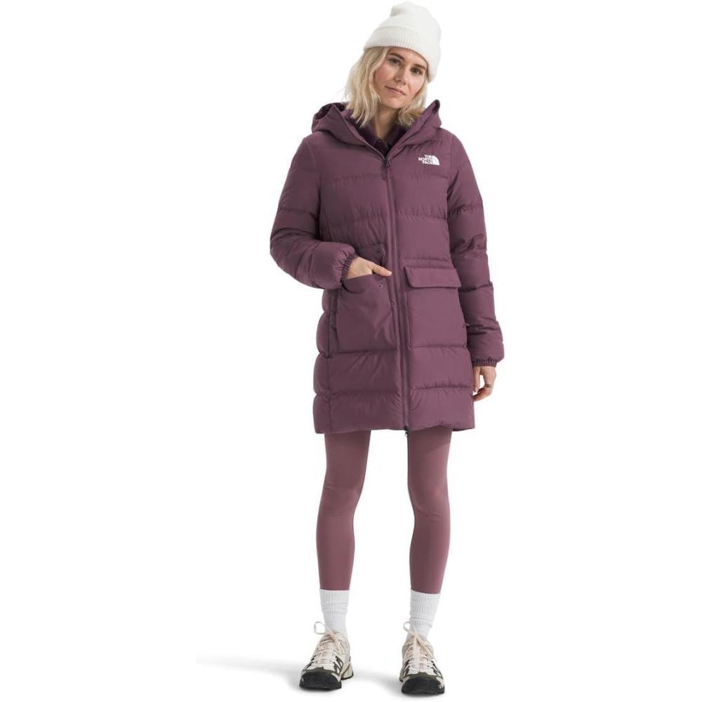 image:imageTHE NORTH FACE Womens Insulated Gotham ParkaMidnight Mauve