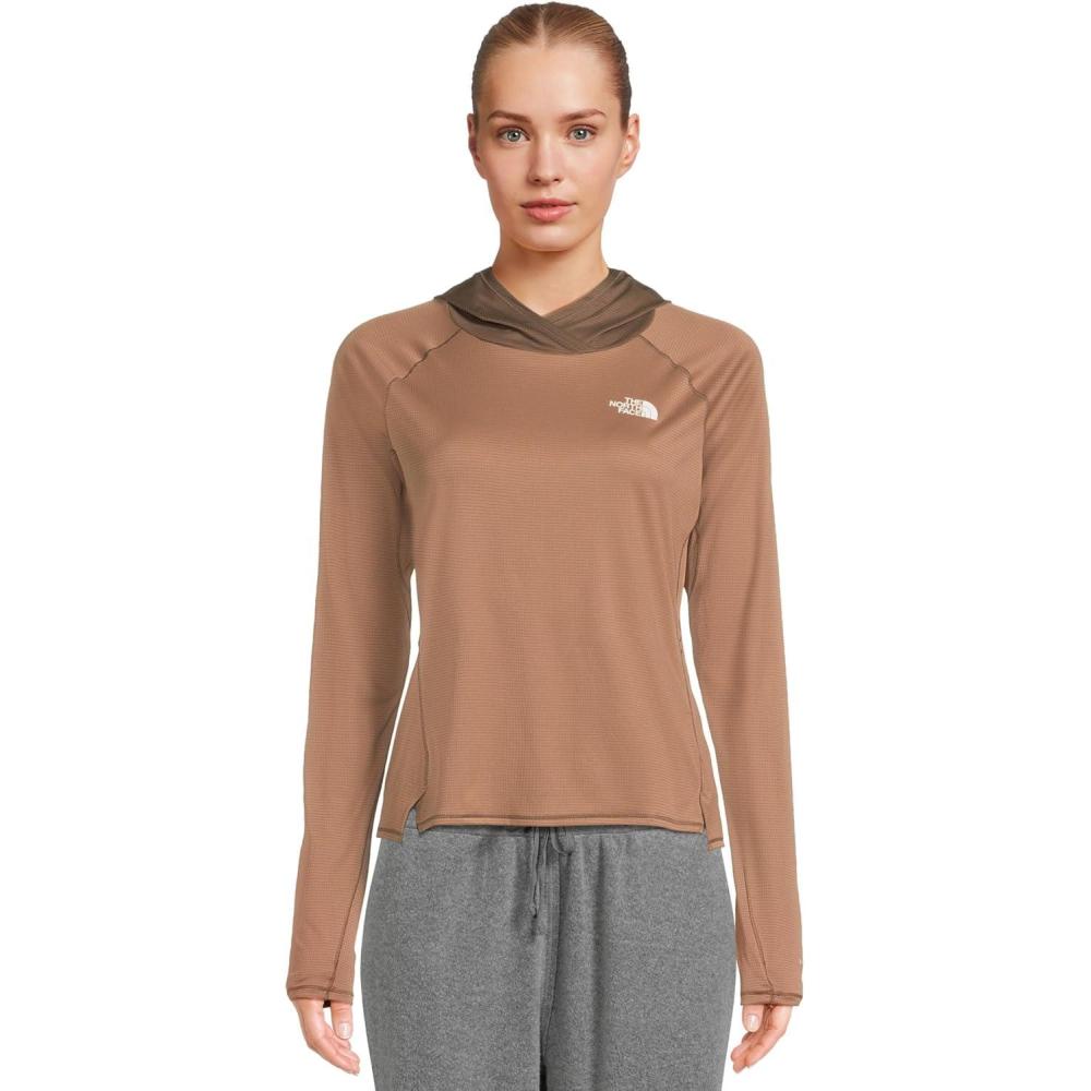 image:imageThe North Face Womens Sunriser HoodieLatteSmokey Brown